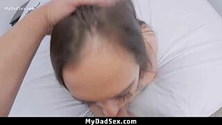 stepdad's cock makes my tummy yummy 😋