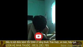 Vietnamese beauty in hot erotic experience with gay goi and ban tinh