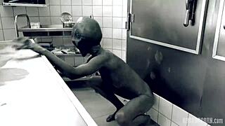 Man, I’m shook watchin’ this freaky Horrorporn Roswell UFO scene, it’s wild!