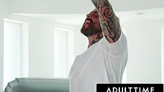 Abella Danger Rides Monster Cock In Oiled Nuru Massage!