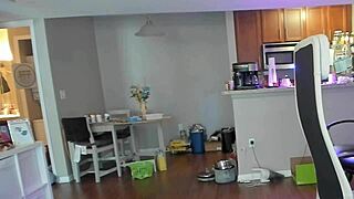 Spy cam caught my top fetish in action. Small penis humiliation unfolds live.