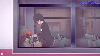 Futaba Sakura, Ann Takamaki, Ren Amamiya in Wild Persona 5 Hentai Action!