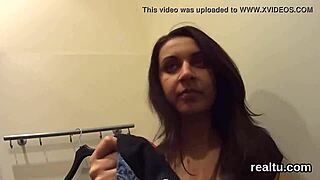 i'm that stellar czech nympho getting seduced in the supermarket, cock penetrating me in pov