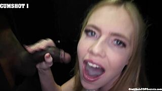 Rebel shines at Gloryholetopsecrets com. She handles big cock like a pro!