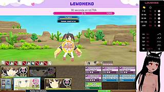 Vtuber Lewdneko Moans in Evenicle Part 6