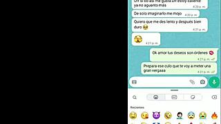 Moreno's Big Penis Fucks White Girl's Ass