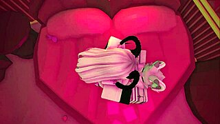 Roblox Character Pounds a Cute Elf in Wild Furry Action. Watch This Unique Fantasy Scene Unfold with Raw Intensity.