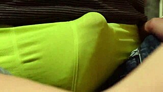 Japanese Handjob Domination with Slapping and Cumshot