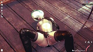 this 3d girl says, 'wanna simulate with me?'