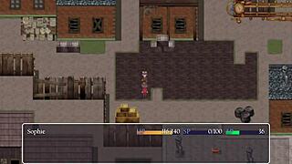 garota de peitos pequenos fica sem camisa perto de varios homens e eles nao percebem.