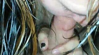 フェイス淫乱女が娼婦になってハメ撮り