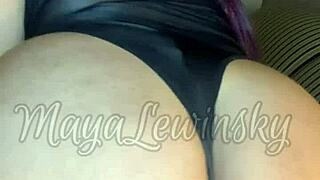 big tits in lingerie for titty lovers: young asian solo show