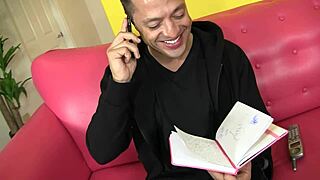 Taisa Banx Licks Stepdad’s Ass Before Riding Cock