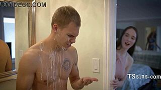 OMG! What’s with This Family’s Weird Cumshot Prank on Pretty Blonde?