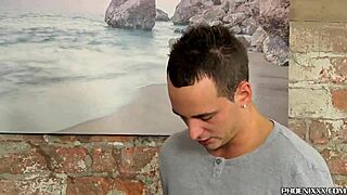 Twinks Luke Desmond and Dylan Thorne anal fuck and cum.