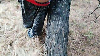 very risky forest banging with stunning sea views in 4k