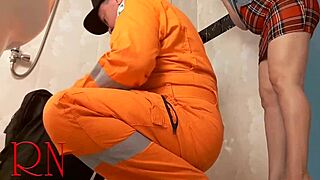 housewife skips panties to seduce plumber, getting naughty in part 2 with big pussy.