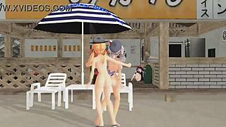 Experience love and lust in 3D with anime stars