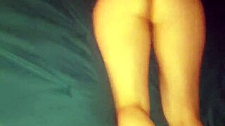 my mexican latina wife teasing me with sexy ass before sex