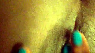 Me playing with my pretty pussy close-up