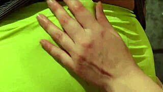 Japanese Handjob Domination with Slapping and Cumshot