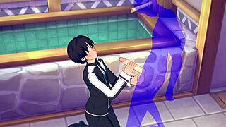 kirito handjob in yaoi anime 😈