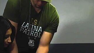 Pretty Latina Pounded By Immigration Officer!