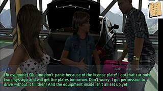 A wife and stepmother in homemade scene.