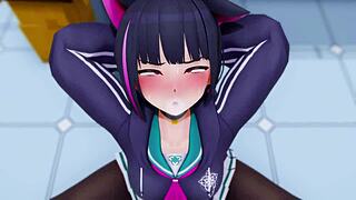 3D animated Kazsa anime porn for adults