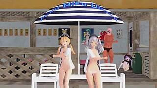 Experience love and lust in 3D with anime stars
