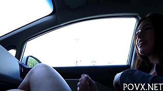 Watch Jodi Taylor get fucked doggystyle in POV 😍