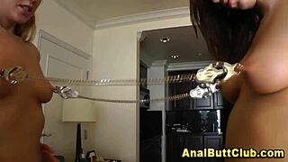 i can’t stop watching sexy fetish sluts tug and tease with gaping action