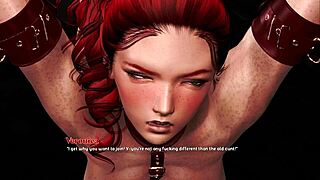 Pale Carnations Part 12 Suggests Lesbian BDSM with Toys