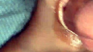 Intense Handjob Leading to Cumshot for Wife