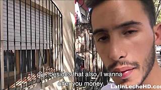 Young Latino Twink’s First Gay Anal with Stranger for Cash