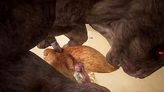 whoa, minotaur bangs lion and spills cum in his mouth, wildlife gone wild, ya know, it’s crazy!