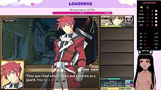 Vtuber Lewdneko Moans in Evenicle Part 6