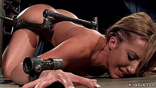 Hottie Begs Master To Cum In Bondage After Whipping And Spanking