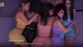 wvm 209 natalie has amazing looks in game with blondes, brunettes, and redheads