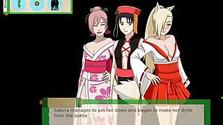 Big Busty Ninja Trio Feels Intense Ecstasy. They Get Fucked Hard in Jikage Rising Arc 2 Episode 7