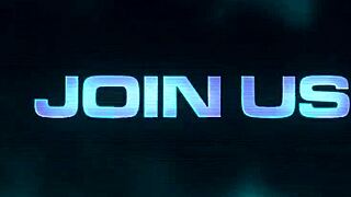 this sci-fi futanari rides and fucks the busty girl in 3d