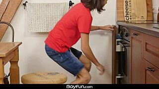 bastian karim gets bareback fucked by jake olsen in the dorm