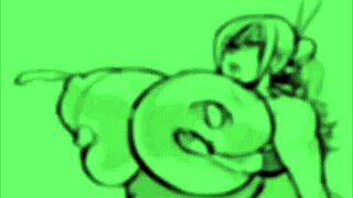 these huge anime boobies are bouncing everywhere