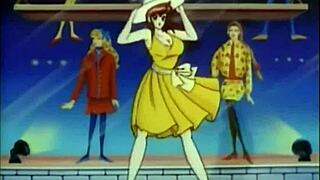 Anime threesome adventure