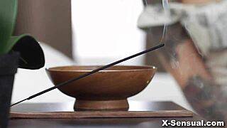 Wow! Check Out Rebecca Rainbow in an Oiled-Up Erotic Surprise with Intense Doggystyle Action