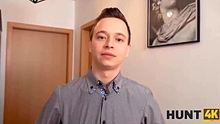 Meeting friend's hot redhead flame leads to wild cuckold sex on christmas 😏