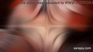 Busty Cougar Sara Jay Strips Sexy Lingerie to Play with Her Curvy Body Solo.