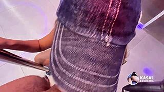 Dancing reality star goes wild on camera, shows big ass