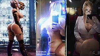 Wow, 3D VMP Fuck Blender Compilation With Futanari And Big Tits!