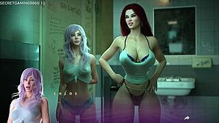 apocalust 21 - monster 12inch cock pounding tight pussy in 3d game